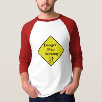 T-shirt Danger ! Brassage d'homme
