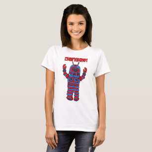 T-shirt Danger de robot !