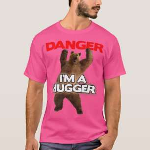 T-shirt Danger Je suis un gros gros gros gros grosDrôle de