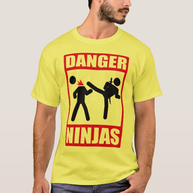 T-shirt Danger Ninjas (Devant)
