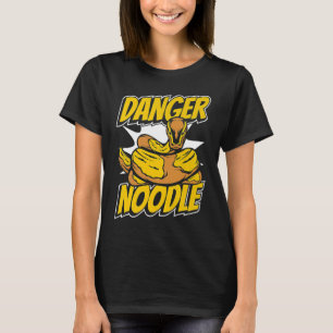 T-shirt Danger Noodle Propriétaire Snake Banana Ball Pytho