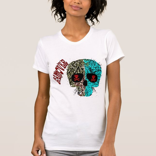 T-shirt Danger skolette (Devant)