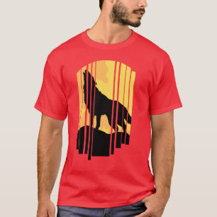 T-shirt Danger Wolf-