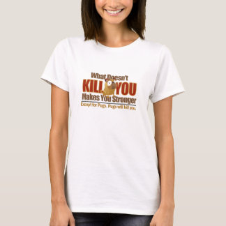 T-shirt dangereux de carlin