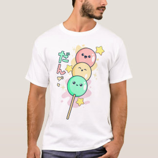 T-shirt Dango Hanami Kawaii 