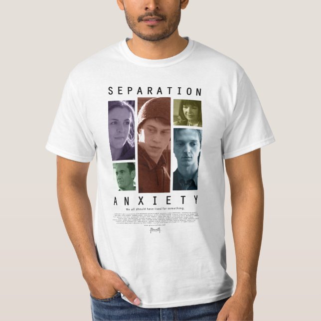T-shirt d'angoisse de séparation (Devant)