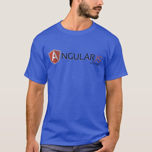 T-shirt d'AngularJS (Devant)