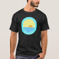 Dania Beach Floride Retro Sunset