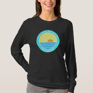 T-shirt Dania Beach Floride Retro Sunset