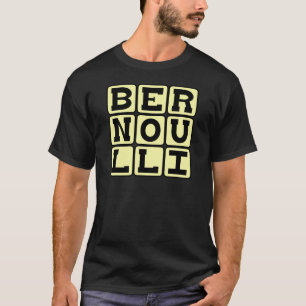 T-shirt Daniel Bernoulli, du principe de Bernoulli