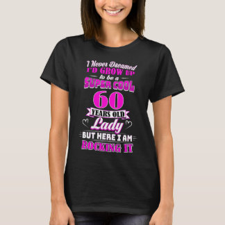 T-shirt d'anniversaire 1962, 60e T-shirt d'anniver