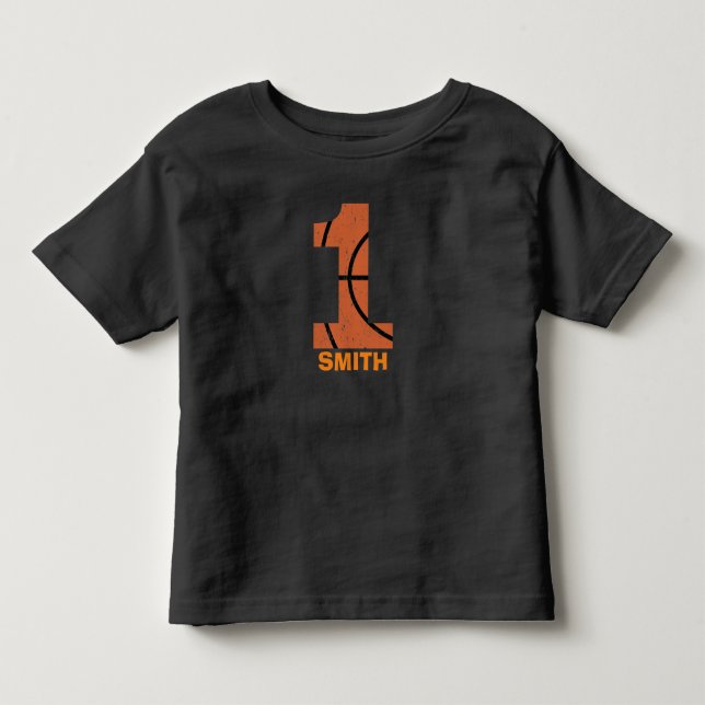 t-shirt d'anniversaire de basket-ball - fête de ba (Devant)
