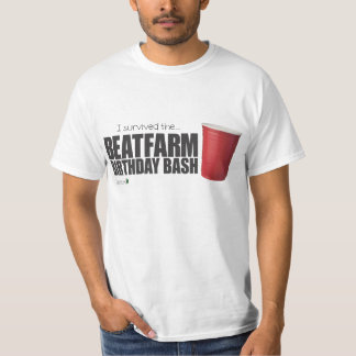 T-shirt d'anniversaire de Beatfarm
