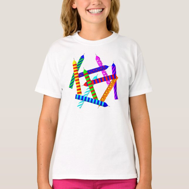 T-shirt d'anniversaire de Dix ans (Devant)