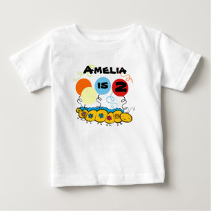 T-shirt d'anniversaire personnalisable Caterpillar