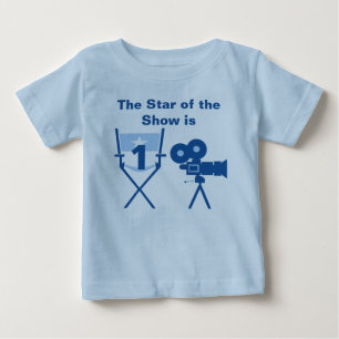 T-shirt d'anniversaire personnalisable Star of Sho