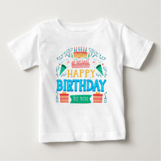 t-shirt d'anniversaire pour bébé