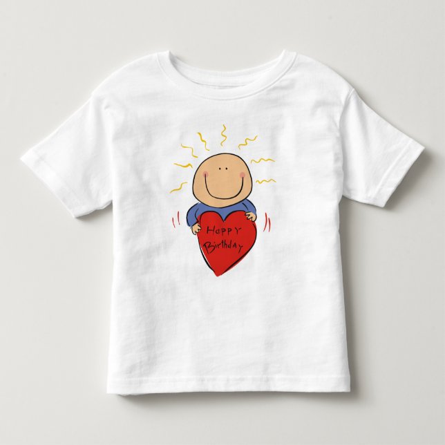 T-shirt d'anniversaire pour des enfants (Devant)