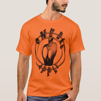 T-shirt d'anniversery d'OBA 15ème dans l'orange