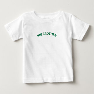 T-shirt d'annonce pour bébé Grand Frère, En attent