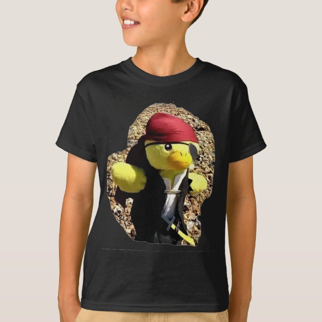 T-Shirt Danny Duck le Pirate (Devant)