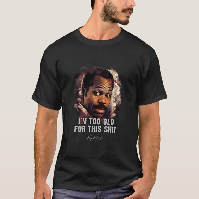 T-shirt Danny Glover comme Roger Murtaugh Essential (Devant)