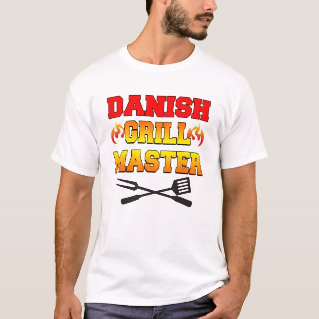 T-shirt Danois Grill Master (Devant)