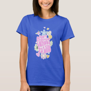 T-SHIRT DANOIS PASTEL RETRO N'OUBLIE PAS DE VIVRE
