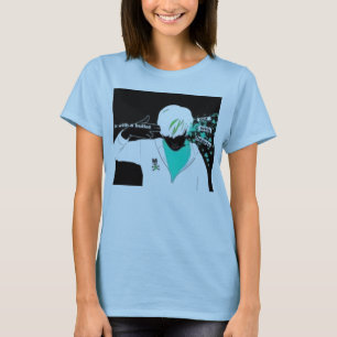 T-shirt Dans avec une balle, avec des coeurs