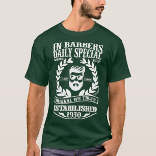 T-shirt dans Barbers Daily Barber Shop spécial