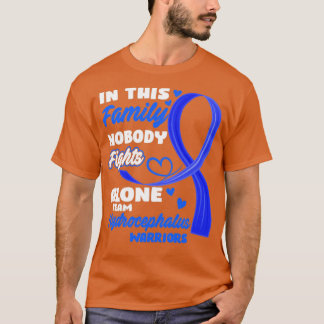 T-shirt Dans Cette Famille Personne ne combat seul Équipe