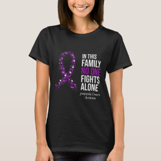 T-shirt Dans Cette Famille, Personne ne combat seul Pancre