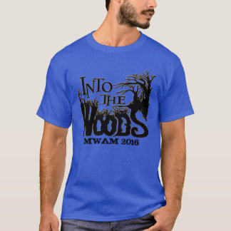 T-shirt Dans la chemise d'adulte en bois