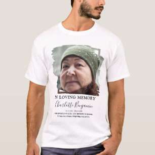 T-shirt Dans la mémoire aimante   Mémorial photo