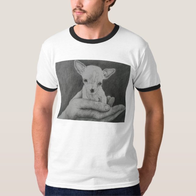 T-shirt Dans la paume de votre chemise d'enfants de mains (Devant)