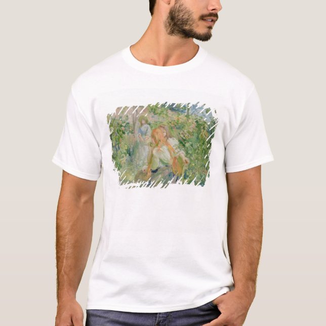 T-shirt Dans le jardin au Roche-Plat, 1894 (Devant)