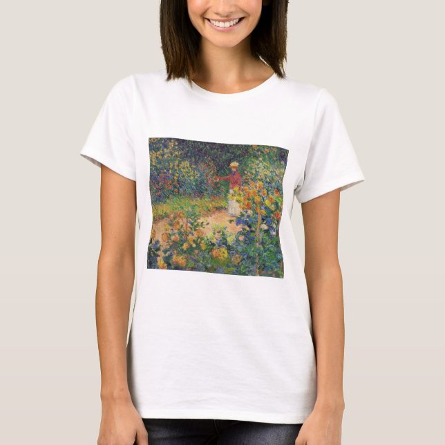 T-shirt Dans le jardin, Monet (Devant)