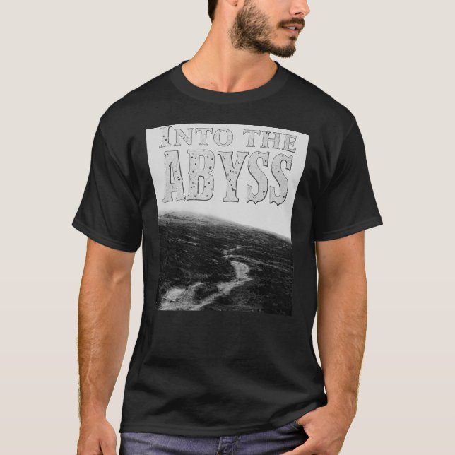 T-shirt Dans le rocher Vintage d'Abyss (Devant)