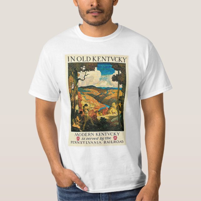 T-shirt Dans Le Vieux Kentucky (Devant)