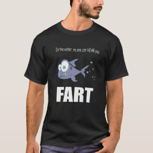 T-shirt Dans L'Eau, Personne Ne Peut Vous Entendre Paire