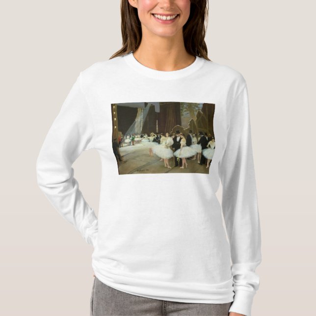 T-shirt Dans les ailes au théatre de l'opéra, 1889 (Devant)