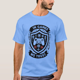 T-shirt Dans les jeux Werust garçon vintage