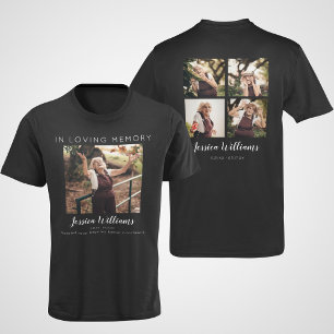 T-shirt Dans Loving Memory 5 Photo Collage