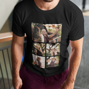 T-shirt Dans Loving Memory   5 Photo Collage  