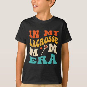 T-shirt Dans Ma Crosse Maman Era Drôle Maman Lacrosse Retr