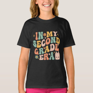 T-shirt Dans Ma Deuxième Année Enfants de 2e Année Garçon