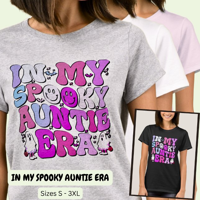 T-SHIRT DANS MA ÉFFRAYANTE AUNTIE HALLOWEEN ÈRE (Créateur téléchargé)