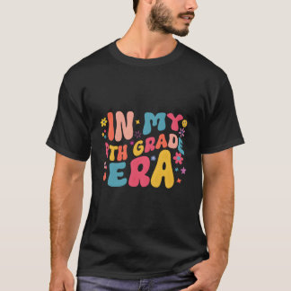 T-shirt Dans Ma Huitième Année Chemise Retro Enseignant 1E
