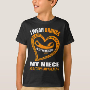T-shirt Dans ma mémoire de ma nièce RSDCRPS SENSIBILISATIO