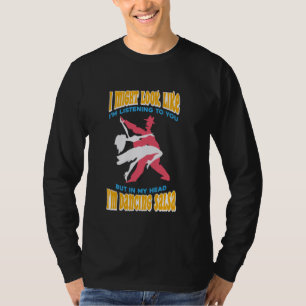 T-shirt Dans ma tête je danse la salsa